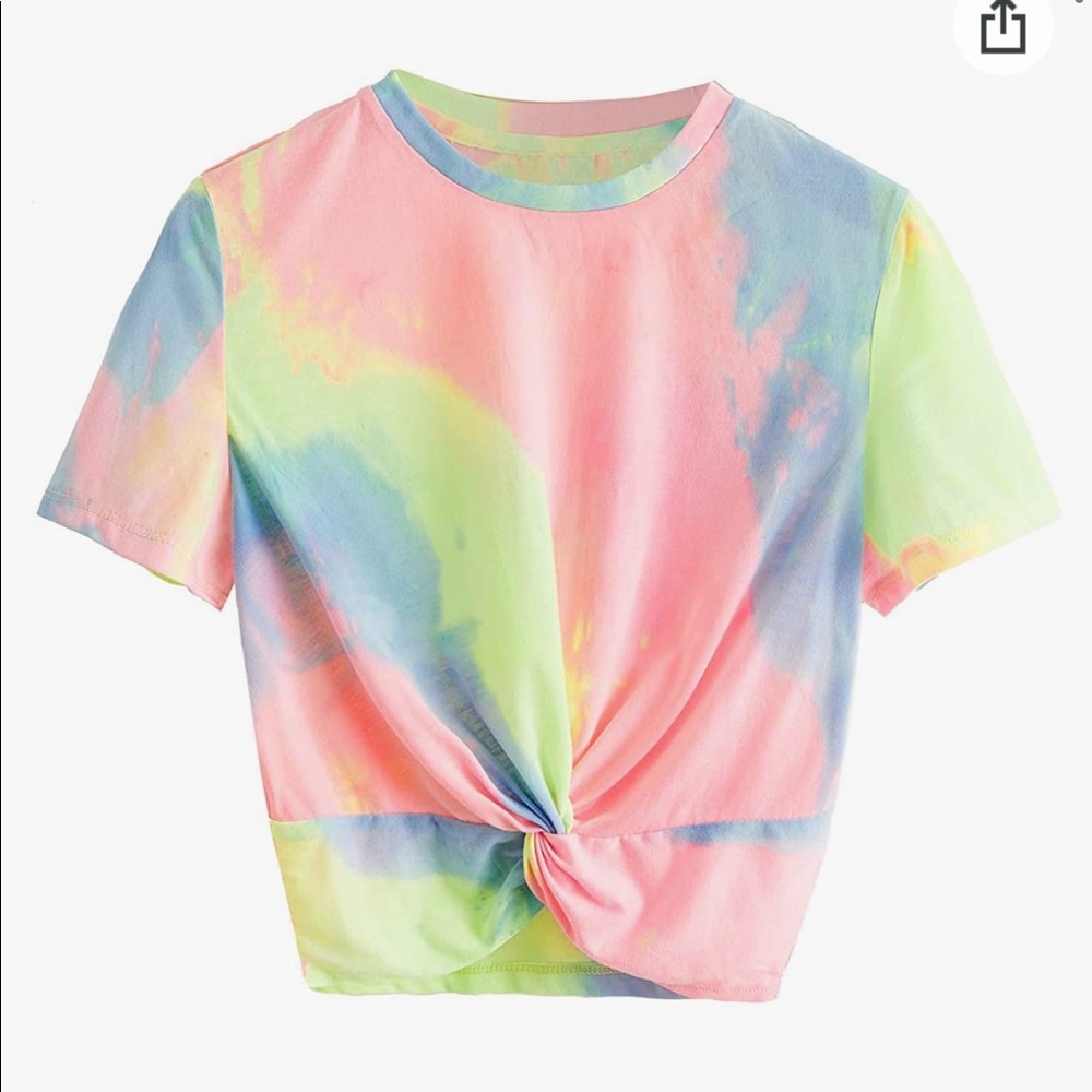Tie Dye Crop Top